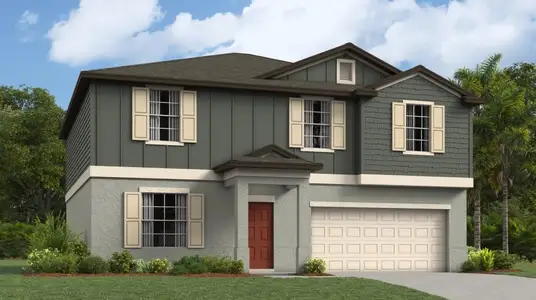 New construction Single-Family house 20421 Rose Cottage Way, Land O' Lakes, FL 34637 - photo 0