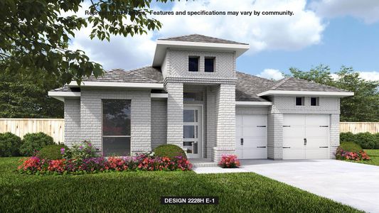 New construction Single-Family house 324 Royal Fern Rd, Hutto, TX 78634 2228H- photo 0