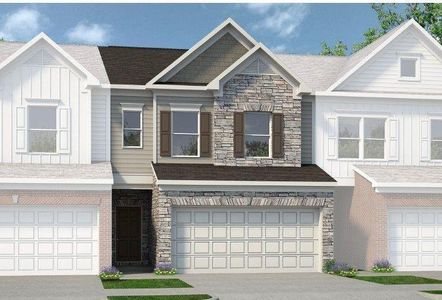 New construction Townhouse house 312 Caroline Pl, Unit 99, Villa Rica, GA 30180 - image