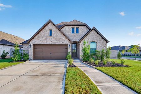 New construction Single-Family house 2419 Honeyberry Shrub Dr, Manvel, TX 77578 plan Yorktown (1913-HV-35) - image