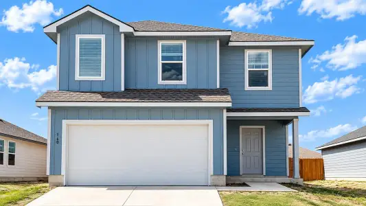 New construction Single-Family house 160 Wyatt Wy, Jarrell, TX 76537 plan Franklin - image