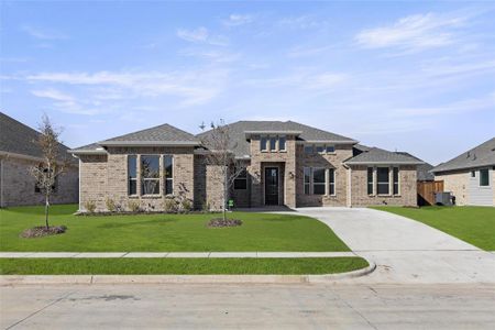 New construction Single-Family house 912 Guava Ct, Forney, TX 75126 Lodge (Courtyard)- photo 0