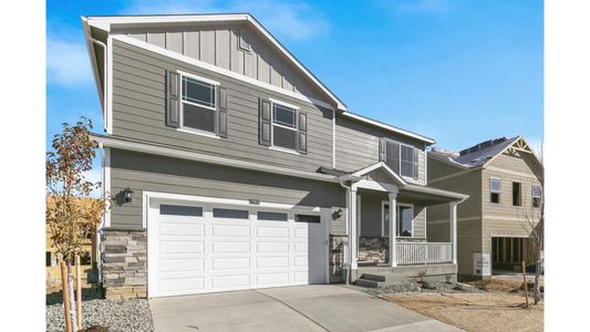 New construction Single-Family house 8342 East 134th Place, Thornton, CO 80602 HENLEY- photo 0