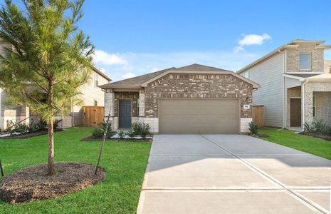 New construction Single-Family house 418 Starfly Dr, Willis, TX 77378 Afton- photo 1 1