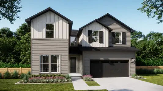 New construction Single-Family house 360 Romans Rd, Kyle, TX 78640 plan 4053 - image