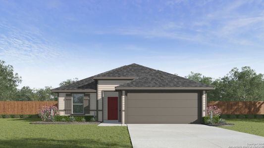 New construction Single-Family house 1742 Kolbe Trl, New Braunfels, TX 78130 Baxtor- photo 0 0