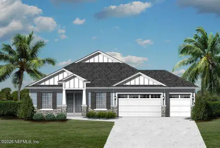 New construction Single-Family house 46 Eagle Moon Lake Dr, St. Augustine, FL 32092 - image