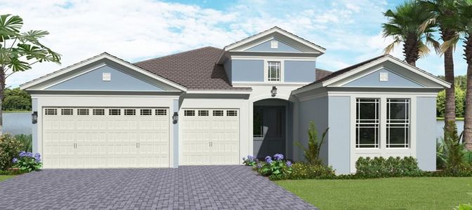 New construction Single-Family house 16610 Town Center Pkwy N, Westlake, FL 33470 plan Sanderling - image