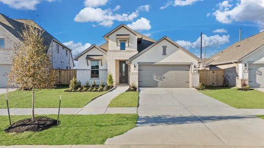 New construction Single-Family house 18715 Citrange Bend Wy, Manvel, TX 77578 Wimberley (2076-HV-40)- photo 2 2