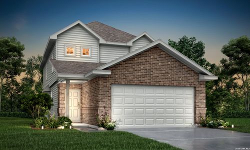 New construction Single-Family house 11108 Luckenbach Lp, Converse, TX 78109 plan The Augusta - image