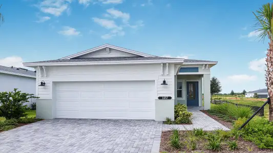 New construction Single-Family house 1457 Santorini Wy, Tavares, FL 32778 plan Claire - image