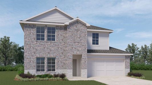 New construction Single-Family house 2441 Bronc Buster Way, Leander, TX 78641 The Rosemont- photo 0