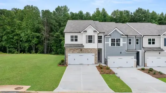 New construction Townhouse house 6649 Parsons St, Flowery Branch, GA 30542 plan Sudbury - image