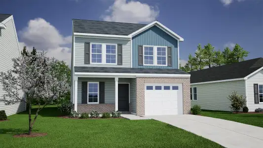 New construction Single-Family house 200 Gateshead Ct, Blythewood, SC 29016 plan Evans - image