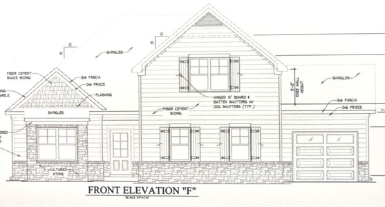 New construction Single-Family house 2609 Unitas Dr, Unit 26, Murfreesboro, TN 37129 plan 2151 Elevation DEF - image 4