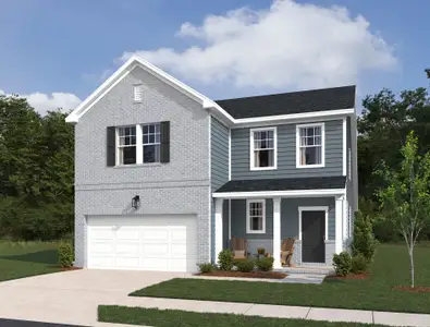 New construction Single-Family house 1090 Large Poppy Dr, La Vergne, TN 37086 plan Washington - image