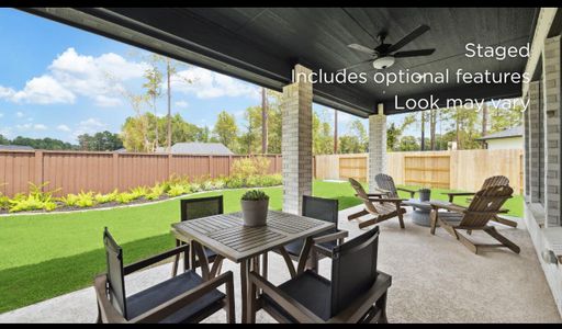 New construction Single-Family house 26148 Treetop Terrace Ln, Montgomery, TX 77316 plan 4043 Elevation D - image