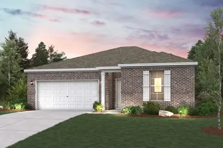 New construction Single-Family house 17014 Clover Fern Ln, Waller, TX 77484 plan Buchanan - image
