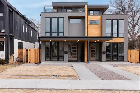 New construction Duplex house 2184 King St, Denver, CO 80211 - image