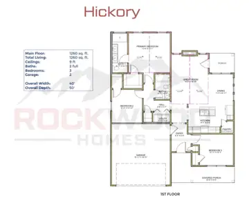 New construction Single-Family house 309 Galway Dr, Clarksville, TN 37042 plan Hickory - image 3