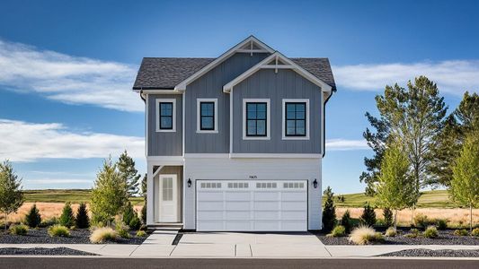 New construction Single-Family house 7979 Grey Bark Wy, Colorado Springs, CO 80908 plan The Stonebridge - image