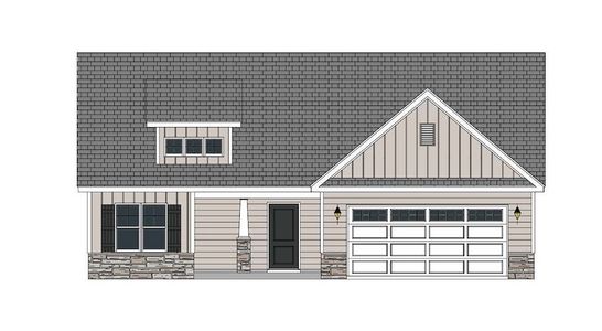 New construction Single-Family house 2317 Rhinestone Dr, Winterville, NC 28590 plan Sumner - image