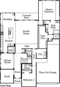 1st floor Diagram