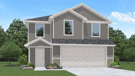 New construction Single-Family house 22834 Primrose Wind Ln, Hockley, TX 77447 plan Davis - image