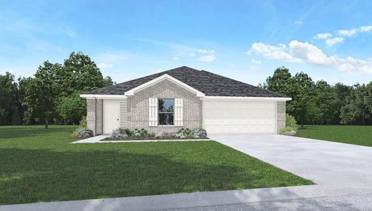 New construction Single-Family house 24527 Eternal Pine Lane, Magnolia, TX 77355 Plan X40C- photo 0