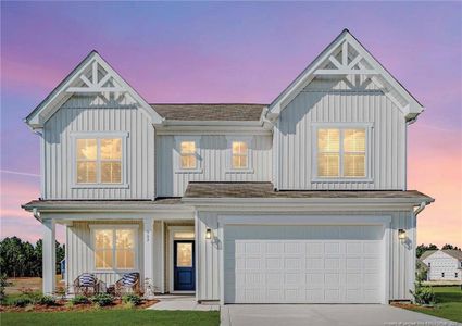 New construction Single-Family house 2062 Secluded Dell Rd, Fayetteville, NC 28306 plan Watauga - image