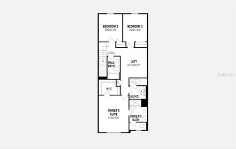 Catalina Floorplan - Second Floor