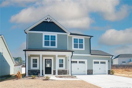 New construction Single-Family house 172 London Dr, Raeford, NC 28376 plan Hampton - image