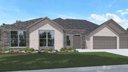 New construction Single-Family house 229 Gonsoulin Ln, Pinehurst, TX 77362 plan Dublin - image