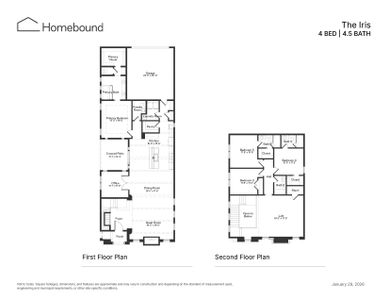 New construction Single-Family house 2901 Lakeside Village Blvd, Flower Mound, TX 75022 plan The Iris - image 1