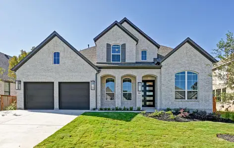 New construction Single-Family house 268 Wood Thrush Run, Kyle, TX 78640 plan 218 Plan - image