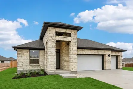 New construction Single-Family house 581 Treadwell Ln, Kyle, TX 78640 plan Alpine - image
