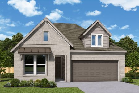 New construction Single-Family house 320 Twilight Haze Ct, Willis, TX 77318 plan The Columbus - image
