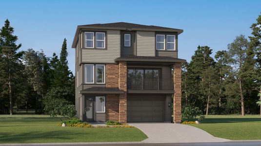 New construction Single-Family house 7741 S Mobile Wy, Centennial, CO 80016 plan Canyon - image