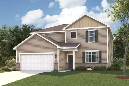 New construction Single-Family house 208 Wildflower Ridge Rd, Dallas, GA 30157 plan Greenfield - image