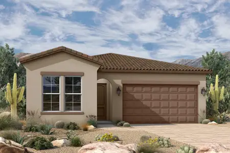New construction Single-Family house 2387 E Beldi Ct, Queen Creek, AZ 85140 plan The Verano - image