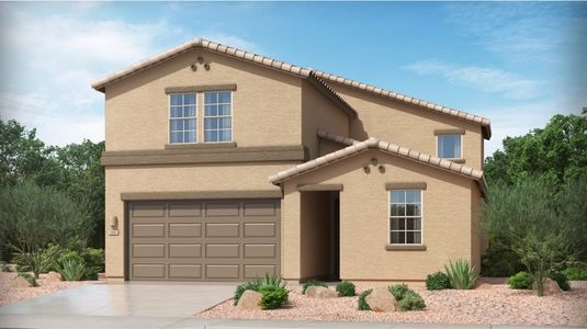 New construction Single-Family house 8620 S Rocking K Ranch Lp, Vail, AZ 85641 plan Palo Verde II - image