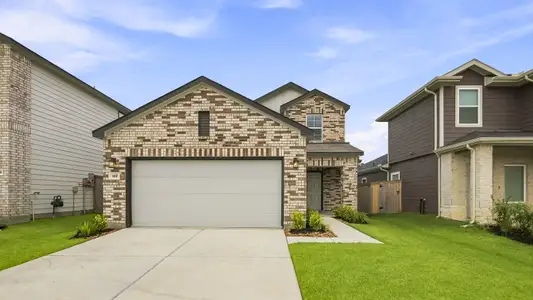 New construction Single-Family house 177 Rising Cedar Ln, Hockley, TX 77447 plan Madison - image
