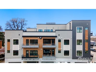 Aerial view from outside of the unit