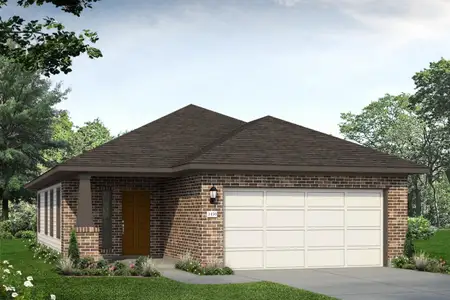New construction Single-Family house 152 Beaver Path, San Antonio, TX 78245 plan Hunters Ranch 1450 - image