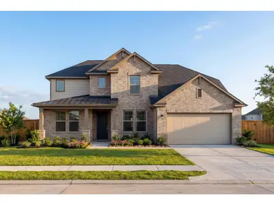 New construction Single-Family house 13629 Hartwell Bend Dr, Texas City, TX 77568 plan The Victoria A - image
