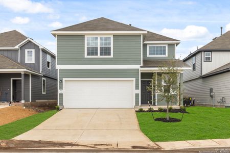 New construction Single-Family house 15023 Homing Meadow, San Antonio, TX 78253 Wisteria- photo 0