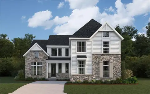 New construction Single-Family house 12 Veranda Wy, Kennesaw, GA 30152 plan Margot - image