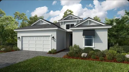 New construction Single-Family house 853 Tassleflower Trl, St. Cloud, FL 34771 plan Sereno - image