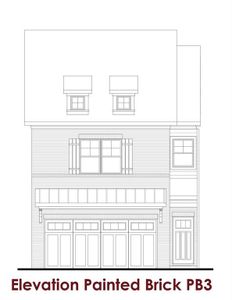 New construction Townhouse house 279 Brook Landing Cir, Auburn, GA 30011 plan Medlock - image