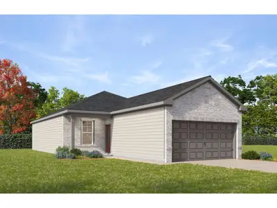 New construction Single-Family house 10916 Independence Rd, Cleveland, TX 77328 plan The Comal F - image